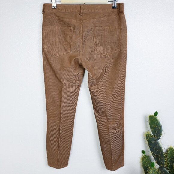 Peter Millar Golf Corduroy Stretch Pants size 8 Brown Preppy - Picture 5 of 10